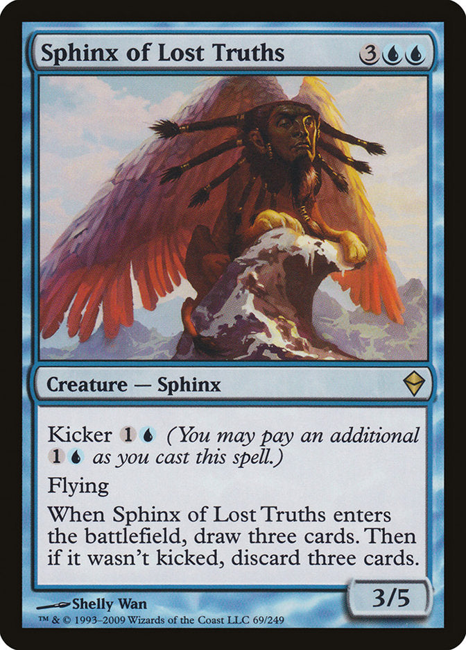 Sphinx of Lost Truths [Zendikar] | The CG Realm