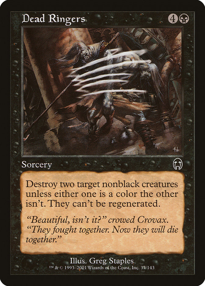 Dead Ringers [Apocalypse] | The CG Realm