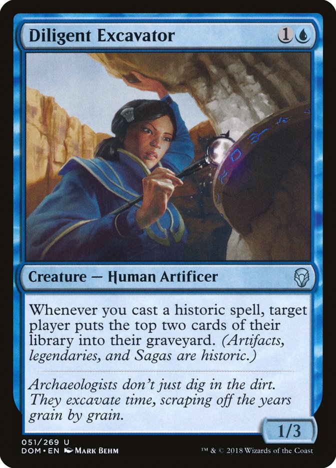 Diligent Excavator [Dominaria] | The CG Realm