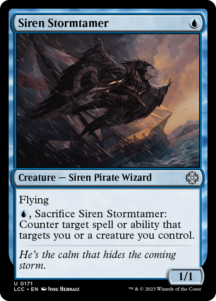 Siren Stormtamer [The Lost Caverns of Ixalan Commander] | The CG Realm