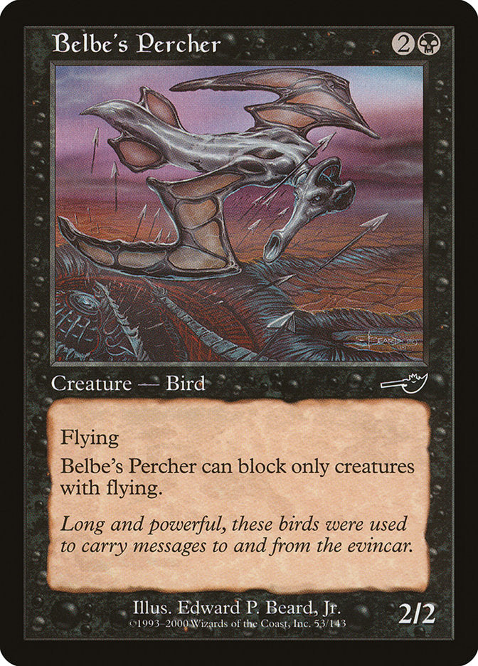 Belbe's Percher [Nemesis] | The CG Realm