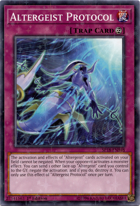 Altergeist Protocol [SP18-EN048] Starfoil Rare | The CG Realm