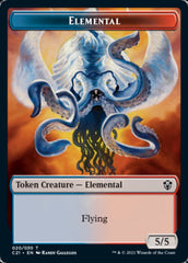 Elemental (020) // Copy Double-Sided Token [Commander 2021 Tokens] | The CG Realm