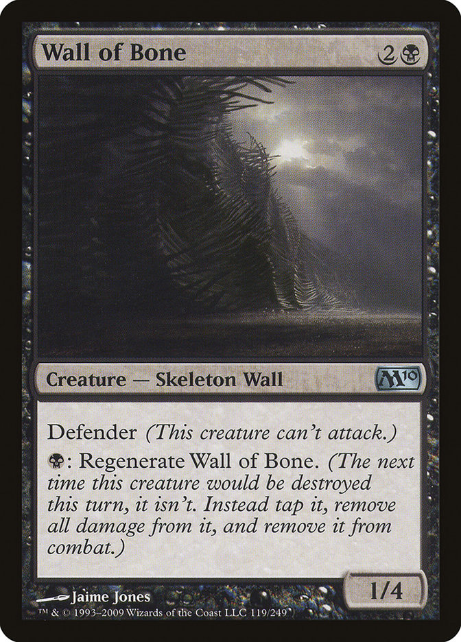 Wall of Bone [Magic 2010] | The CG Realm