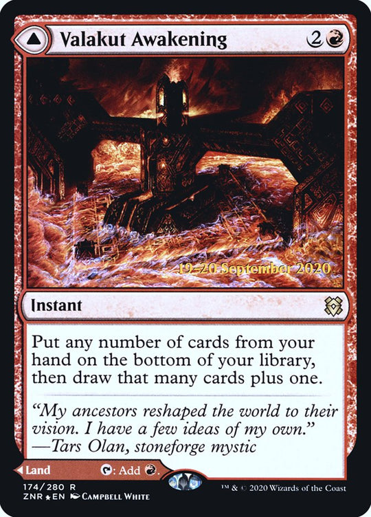 Valakut Awakening (PRE-174) - Zendikar Rising Promos Foil