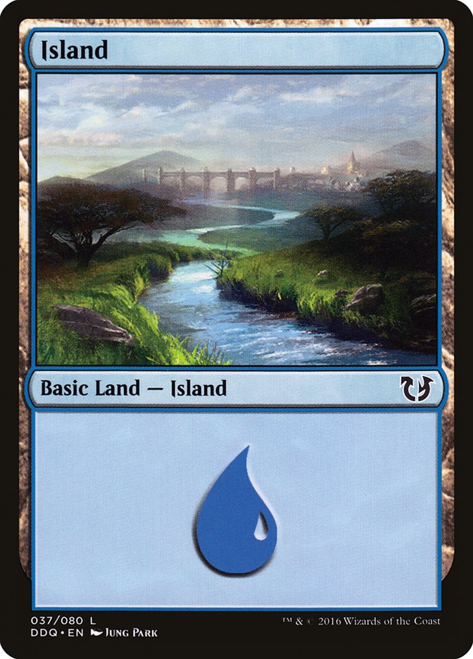 Island (37) [Duel Decks: Blessed vs. Cursed] | The CG Realm