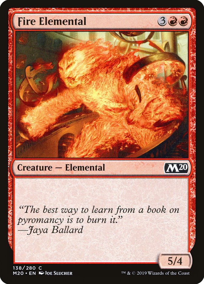 Fire Elemental [Core Set 2020] | The CG Realm