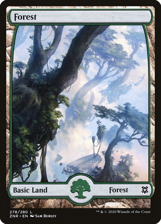 Forest (278) [Zendikar Rising] | The CG Realm