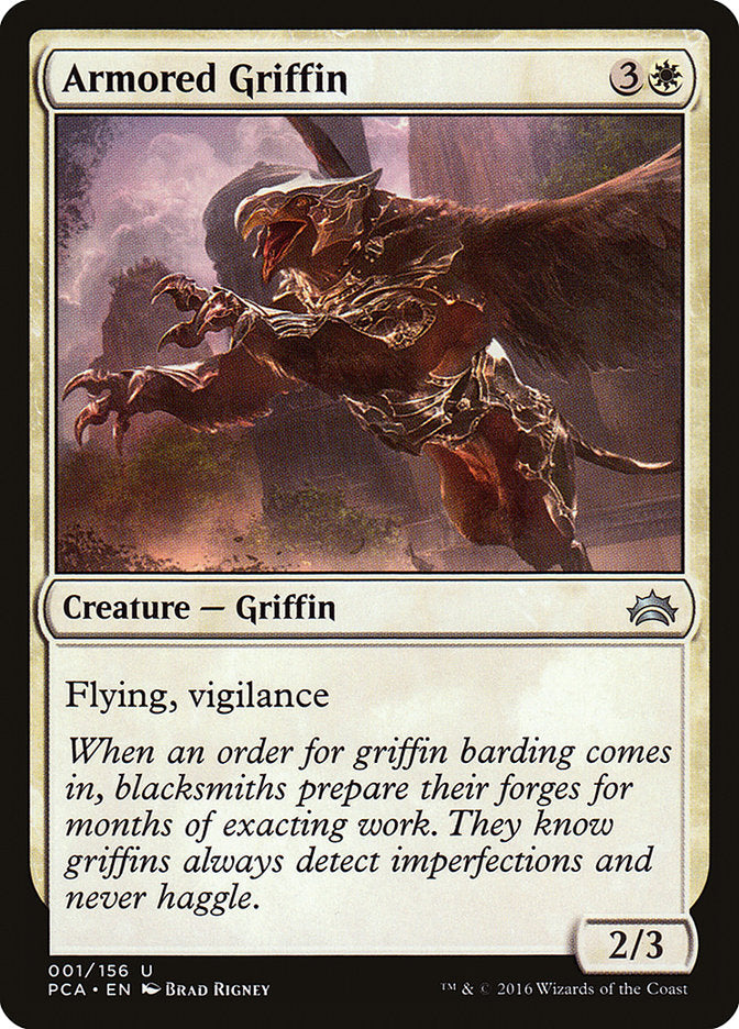Armored Griffin [Planechase Anthology] | The CG Realm