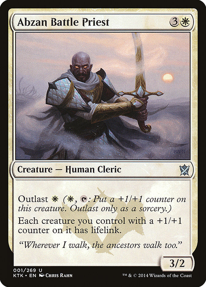 Abzan Battle Priest [Khans of Tarkir] | The CG Realm