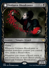 Voldaren Bloodcaster // Bloodbat Summoner (Showcase Fang Frame) [Innistrad: Crimson Vow] | The CG Realm