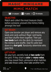 Mimic Match (Magic Minigame) [Dungeons & Dragons: Adventures in the Forgotten Realms Minigame] | The CG Realm