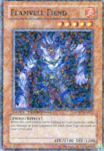 Flamvell Fiend [DT01-EN072] Super Rare | The CG Realm