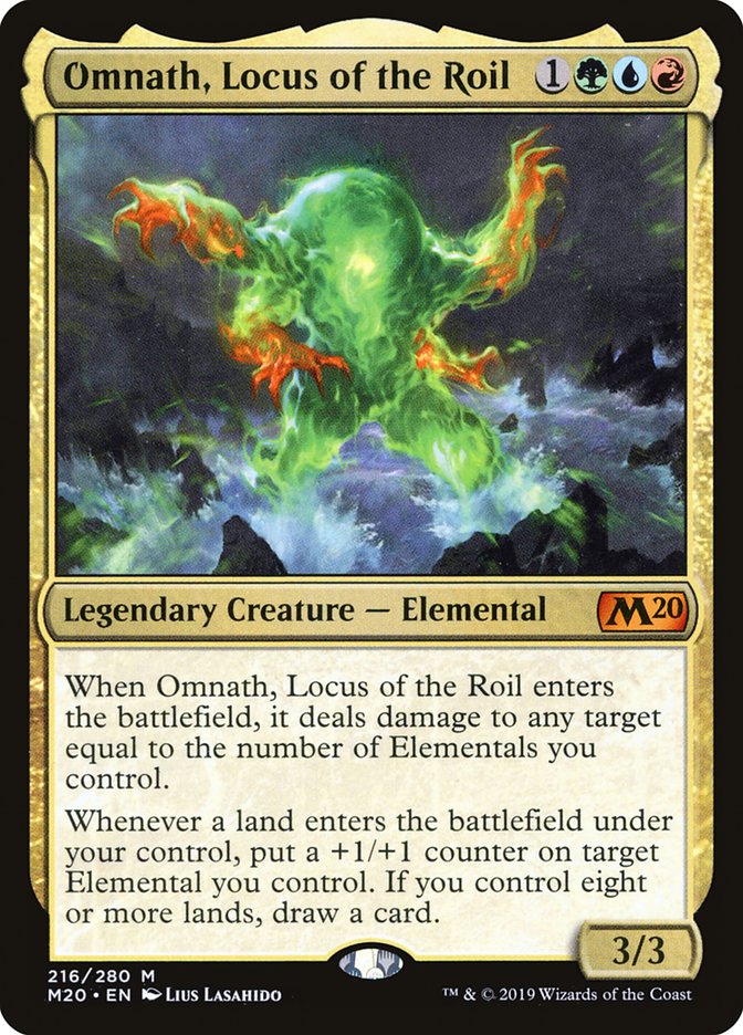 Omnath, Locus of the Roil [Core Set 2020] | The CG Realm