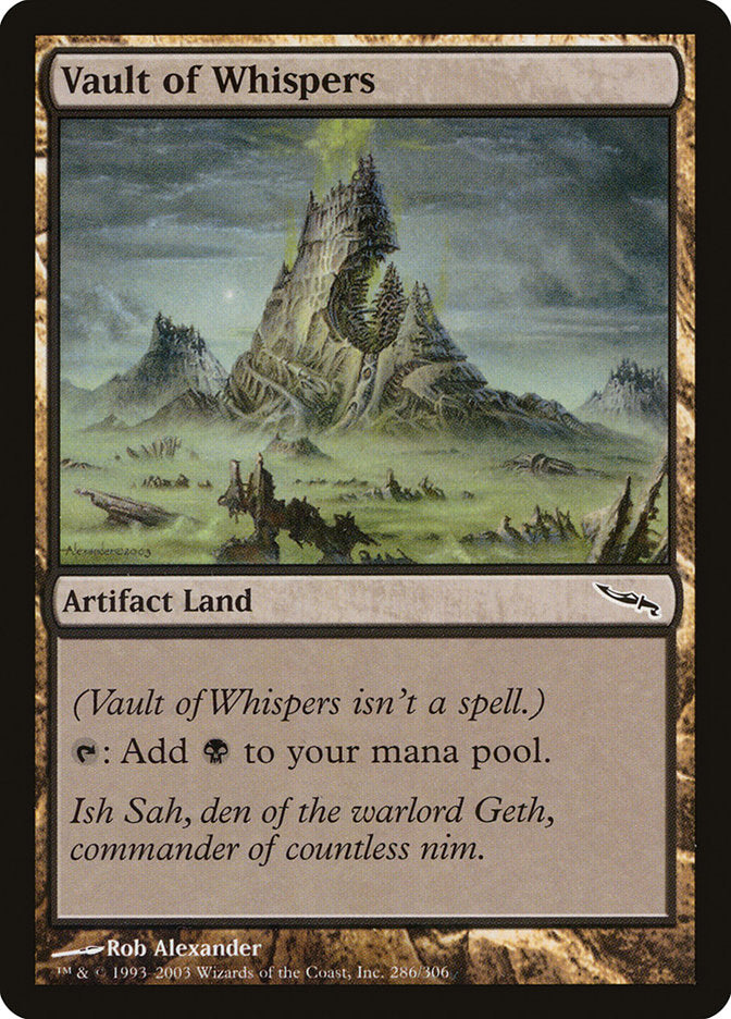 Vault of Whispers [Mirrodin] | The CG Realm