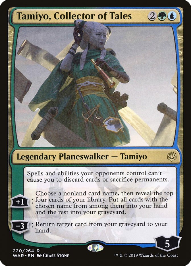 Tamiyo, Collector of Tales [War of the Spark] | The CG Realm