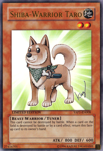 Shiba-Warrior Taro [YAP1-EN008] Ultra Rare | The CG Realm