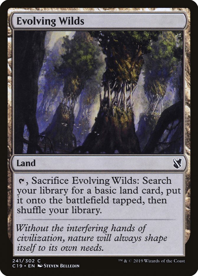 Evolving Wilds [Commander 2019] | The CG Realm