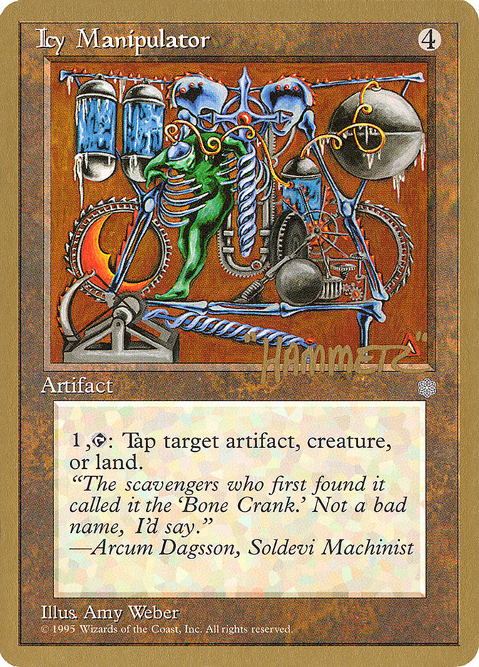 Icy Manipulator (Shawn "Hammer" Regnier) [Pro Tour Collector Set] | The CG Realm