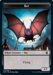 Blood // Bat Double-Sided Token [Innistrad: Crimson Vow Commander Tokens] | The CG Realm