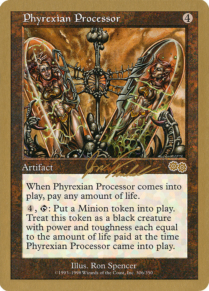 Phyrexian Processor (Jon Finkel) [World Championship Decks 2000] | The CG Realm