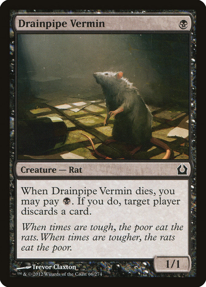 Drainpipe Vermin [Return to Ravnica] | The CG Realm