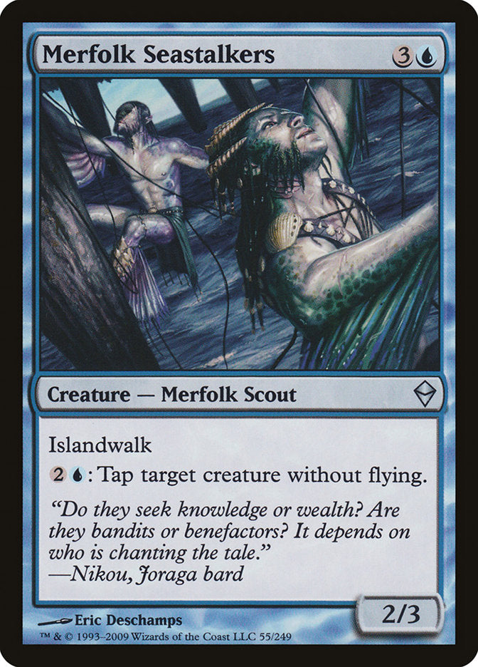 Merfolk Seastalkers [Zendikar] | The CG Realm