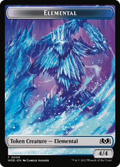Elemental // Food (0013) Double-Sided Token [Wilds of Eldraine Tokens] | The CG Realm