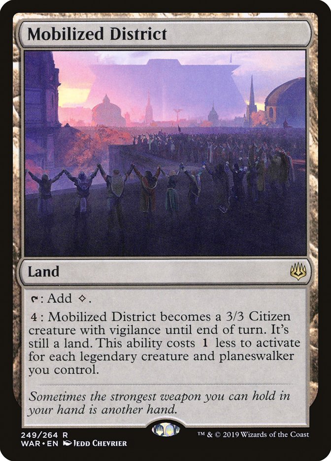 Mobilized District [War of the Spark] | The CG Realm
