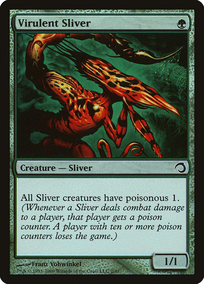 Virulent Sliver [Premium Deck Series: Slivers] | The CG Realm