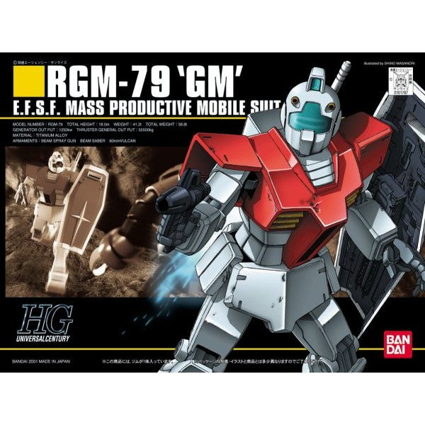 HGUC 1/144 #20 RGM-79 GM | The CG Realm