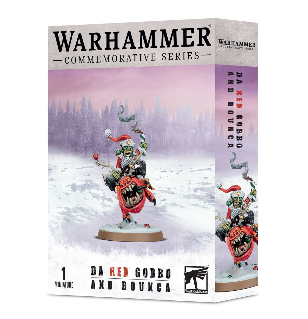 Warhammer Commemorative Series Da Red Gobbo and Bounca