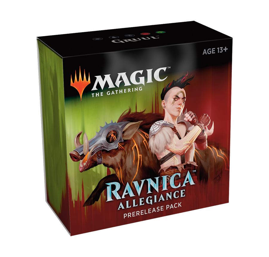 Ravnica allegiance Pre Release Kit Gruul