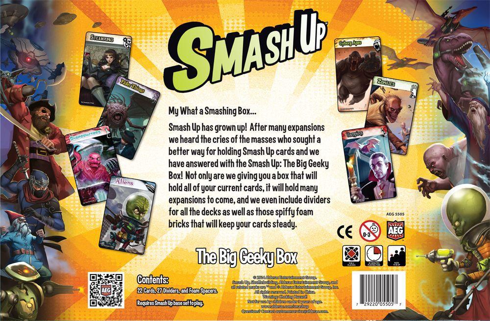 Smash Up: The Big Geeky Box | The CG Realm