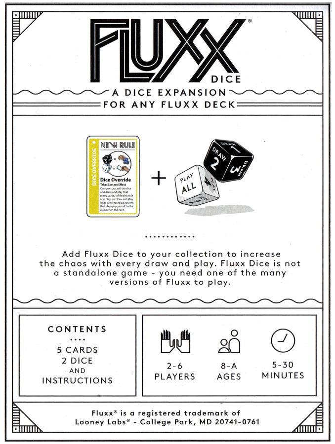 Fluxx Dice