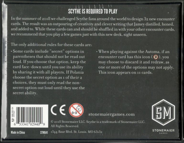 Scythe Encounters