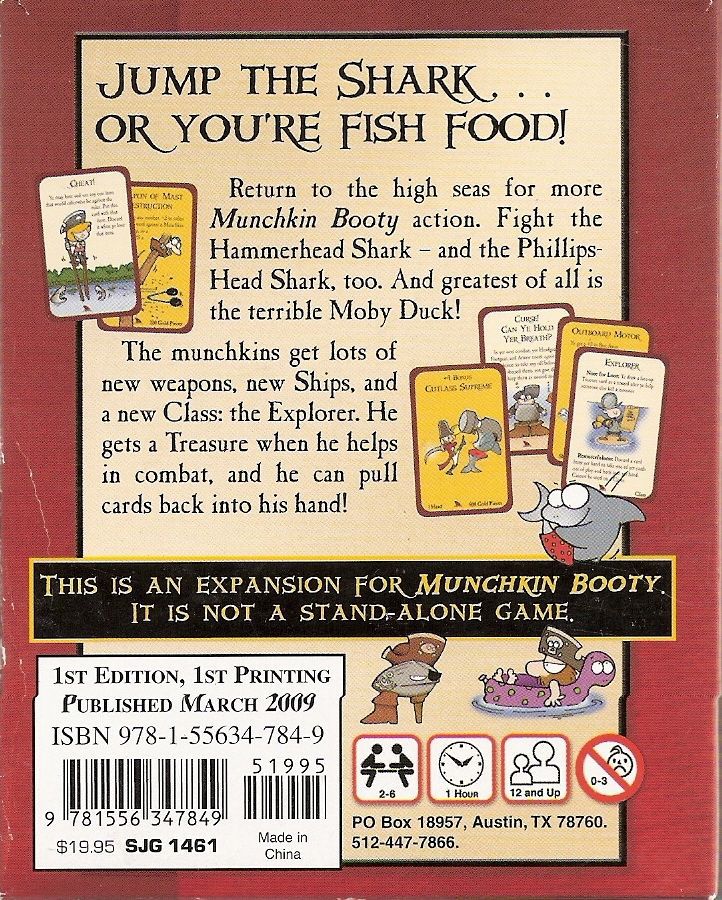 Munchkin Booty 2: Jump the Shark | The CG Realm