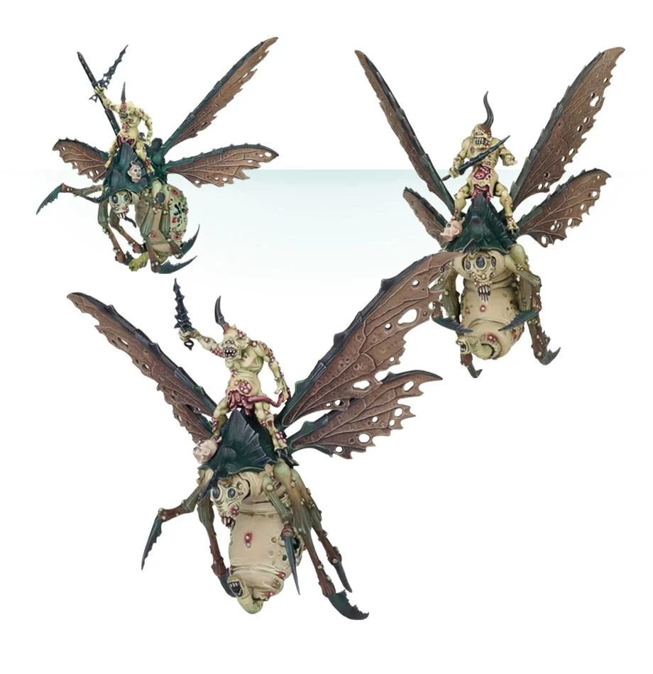 Chaos Daemons Plague Drones | The CG Realm