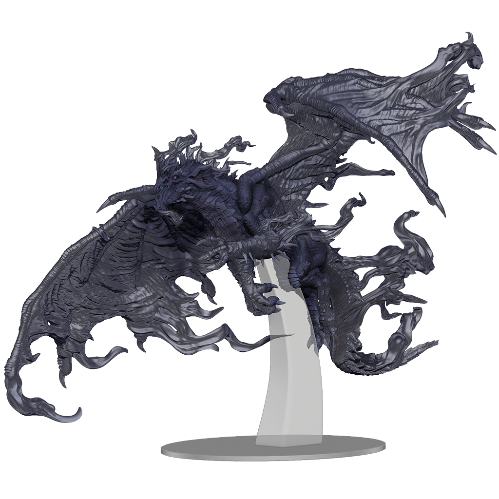 DND ICONS: ADULT BLUE SHADOW DRAGON PREMIUM (Release Date: Q4 2022) | The CG Realm