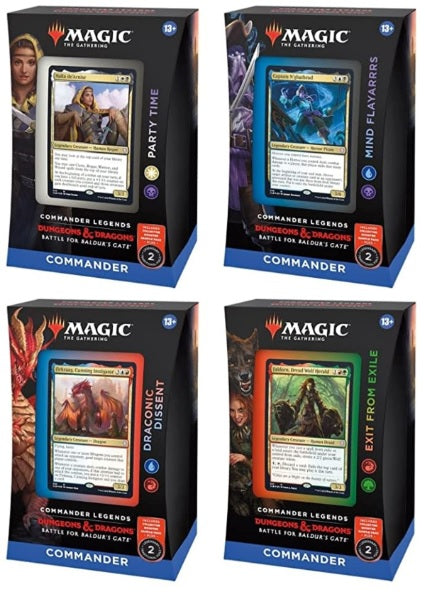 MTG COMMANDER LEGENDS BALDURS GATE Commander Deck