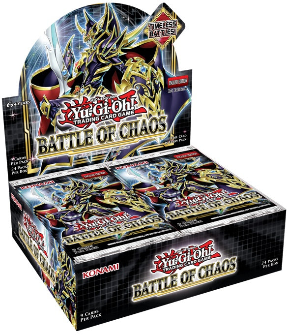 YGO BATTLE OF CHAOS BOOSTER Box (Release Date:  2022-02-09)