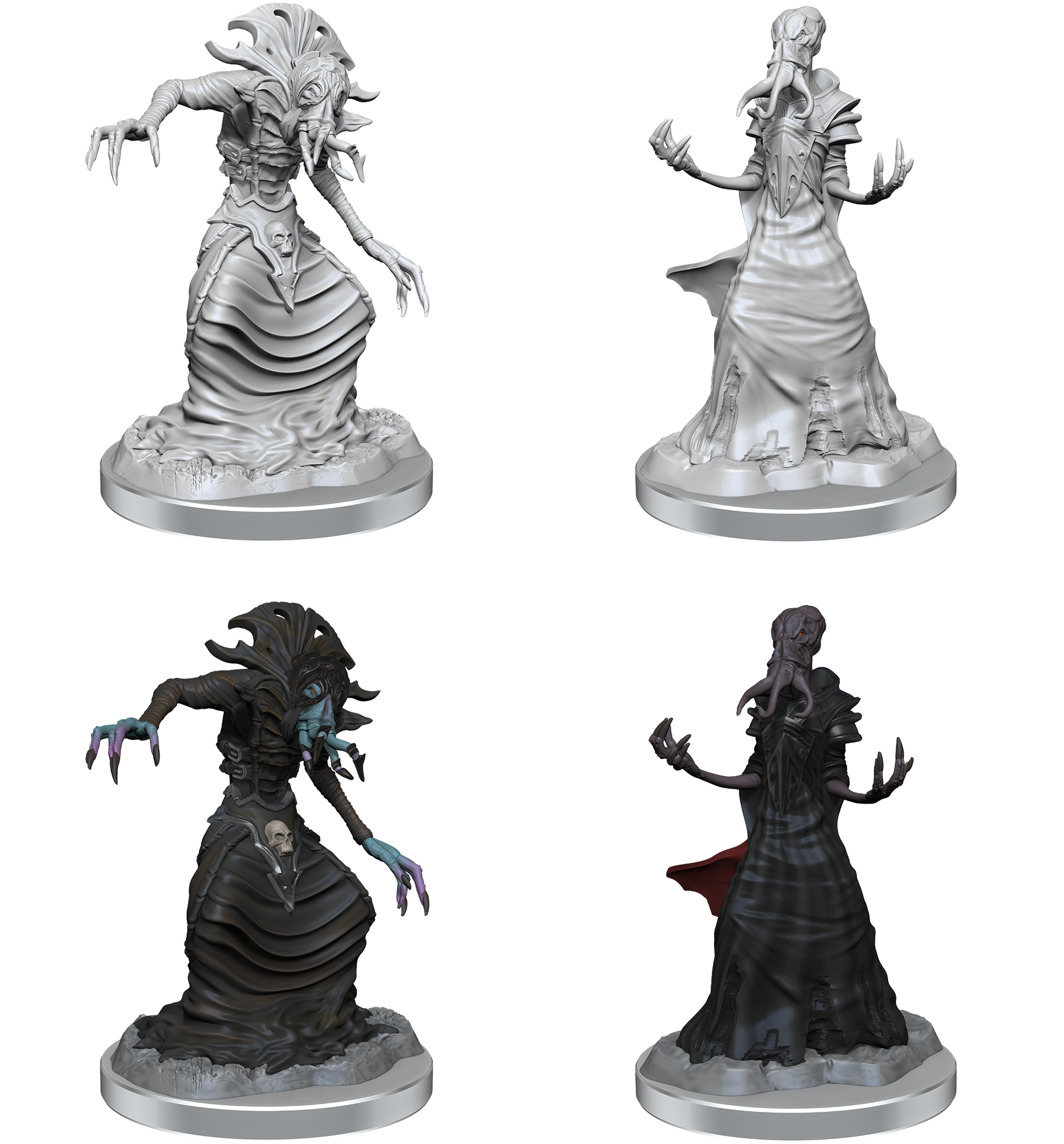 DND UNPAINTED MINIS WV18 MIND FLAYERS | The CG Realm