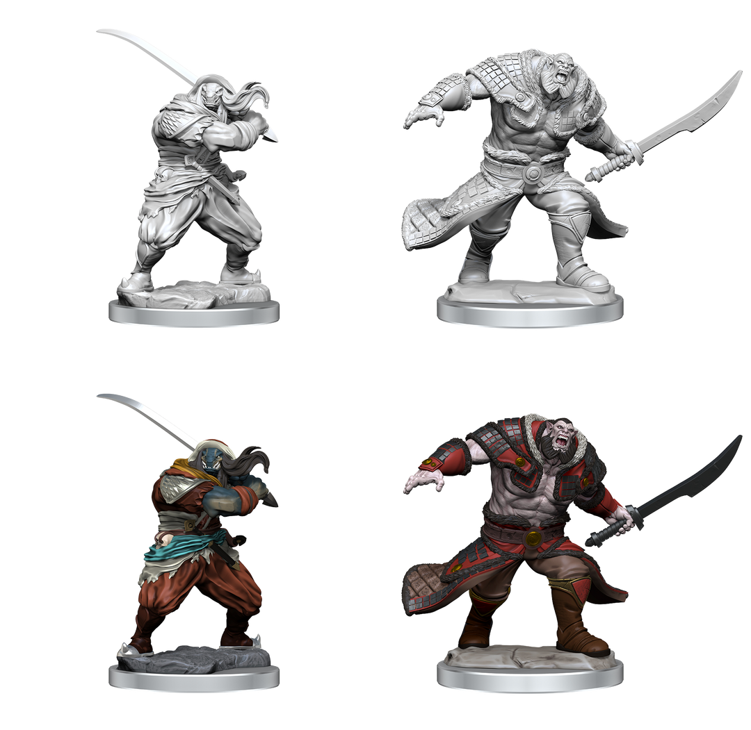 MTG UNPAINTED MINIS WV4 HELMSMASHER/KRUMAR