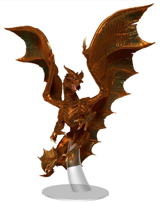 DND ICONS: ADULT COPPER DRAGON (Release Date:  2023 Q2)