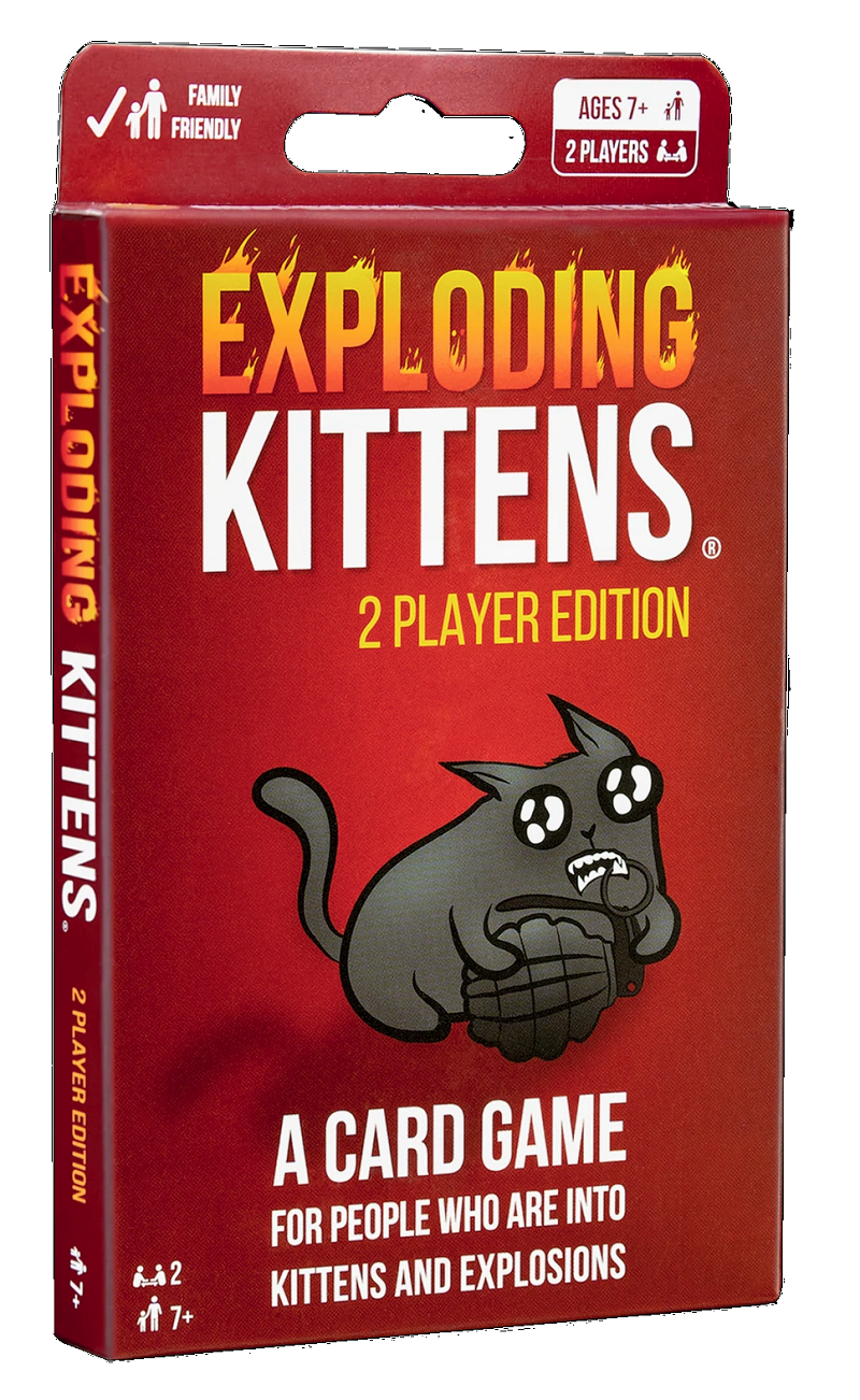 EXPLODING KITTENS 2 PLAYER EDITION | The CG Realm