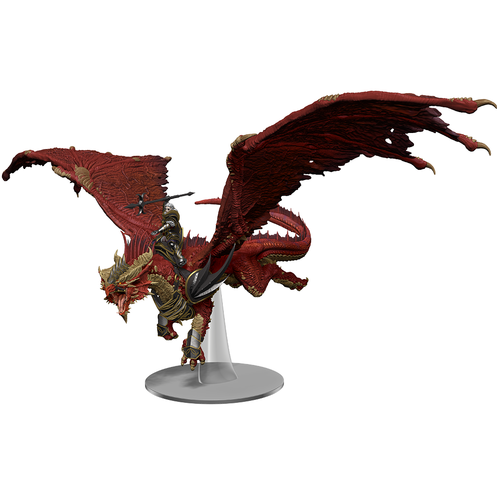 DND ICONS 25: DRAGONLANCE KENSALDI ON RED DRAGON (Release Date:  2023 Q2/Q3)