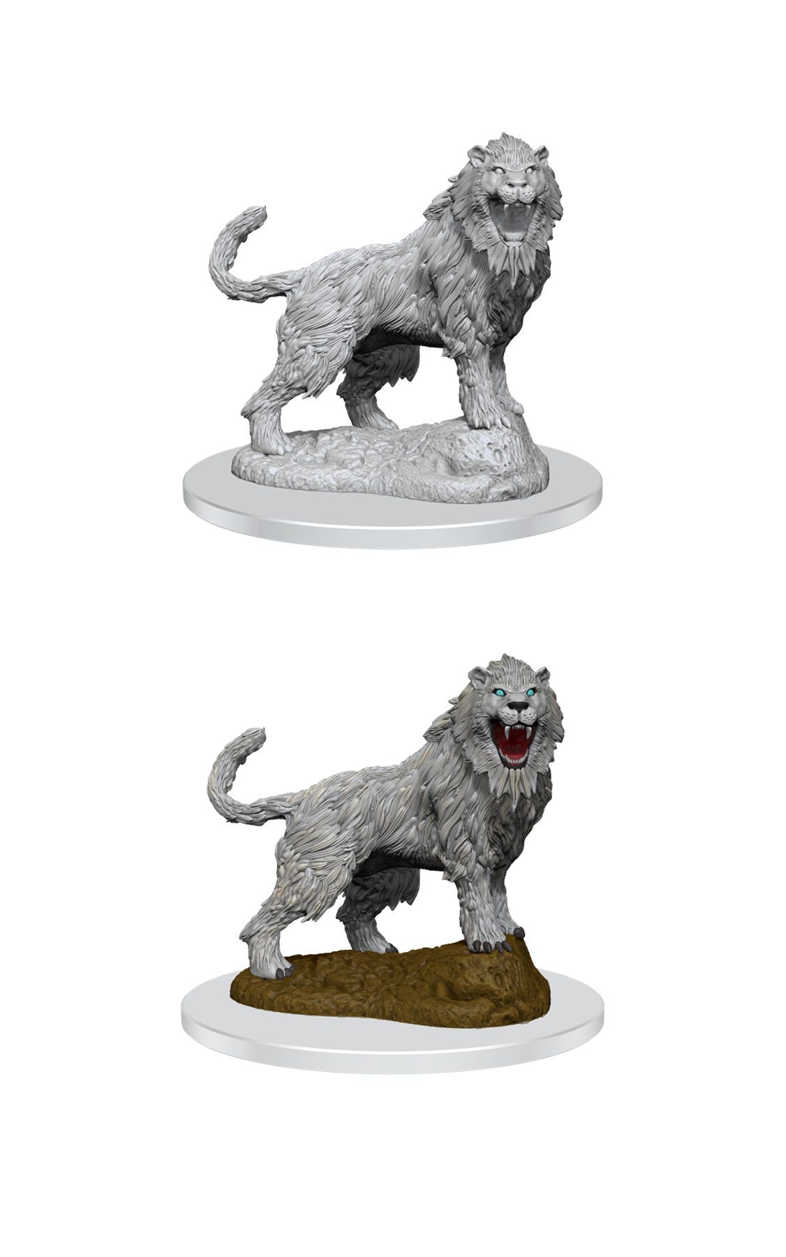 DND UNPAINTED MINIS WV16 CRAG CAT | The CG Realm