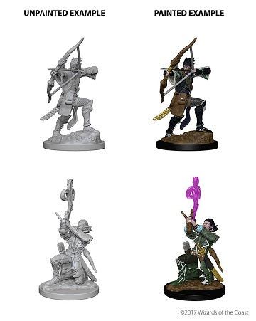 D&D Unpainted Miniature Nolzur's Elf Bard