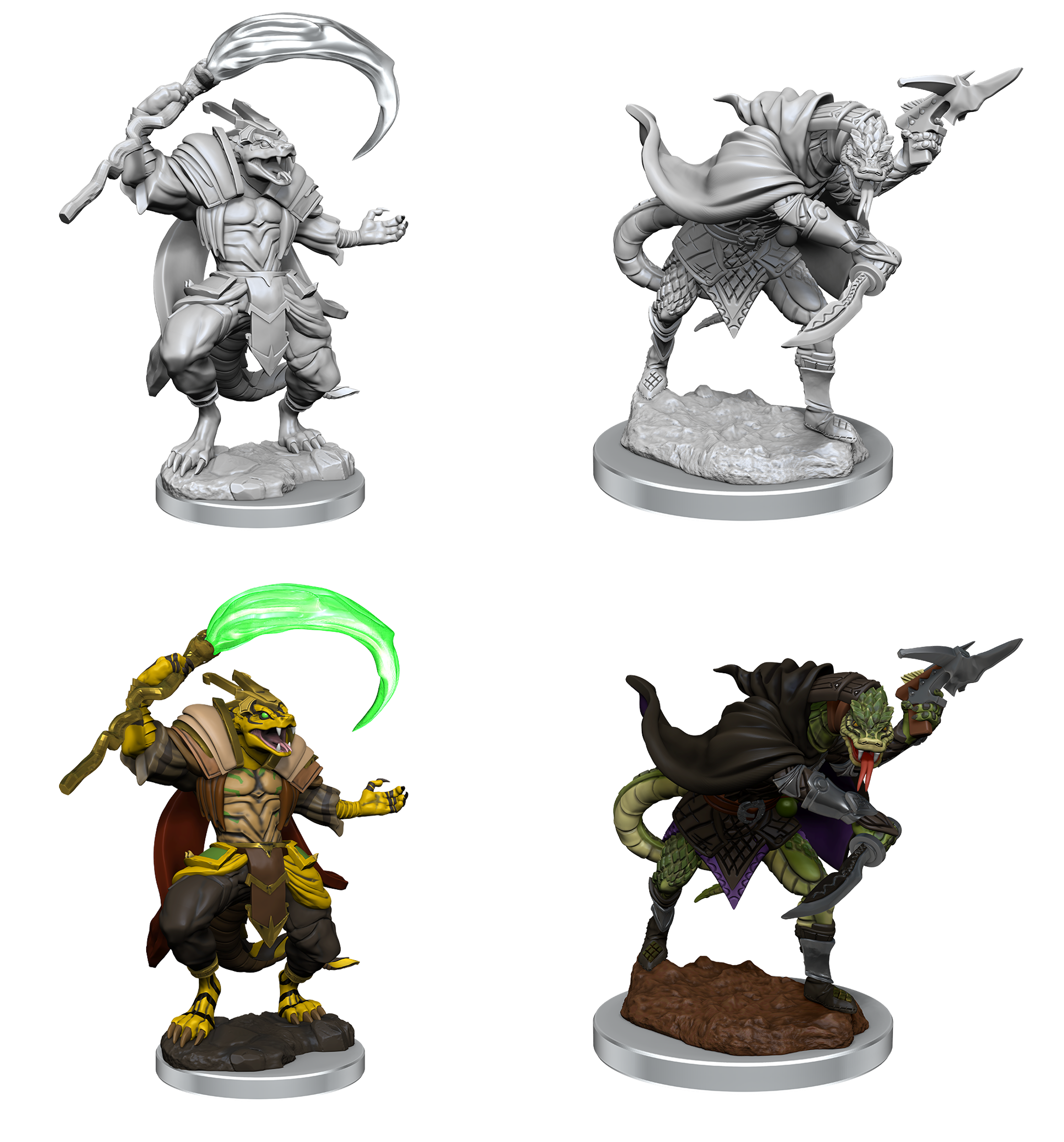 PF UNPAINTED MINIS WV17 SERPENTFOLK | The CG Realm