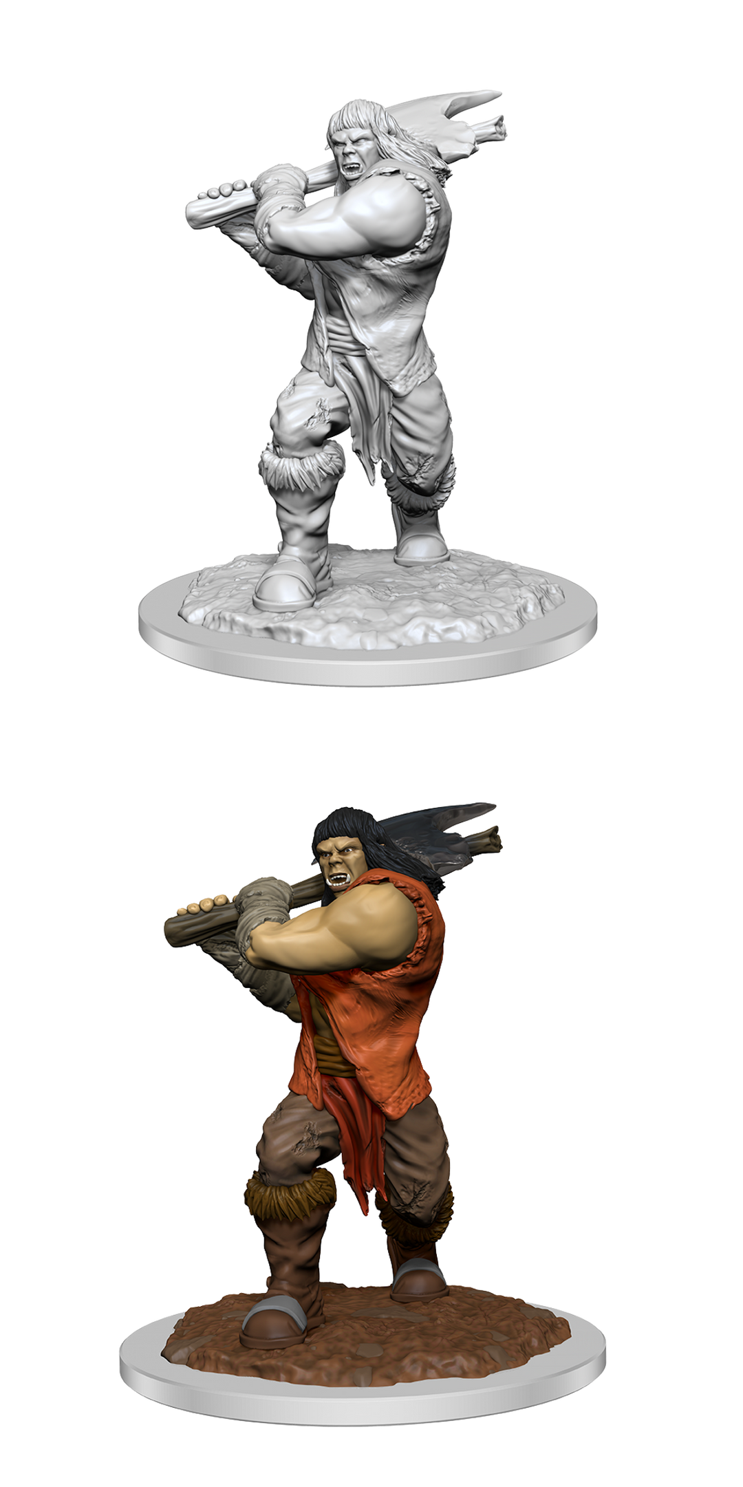DND UNPAINTED MINIS WV16 OGRE FEMALE